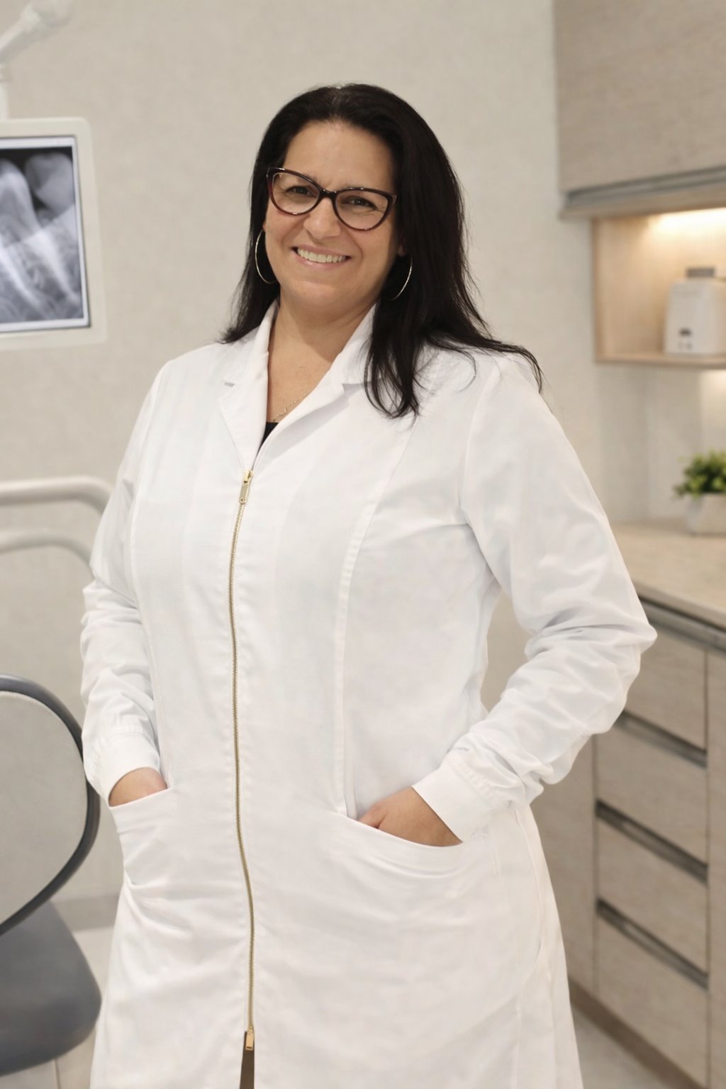 Flávia Jones – Secretária e Auxiliar de Saúde Bucal